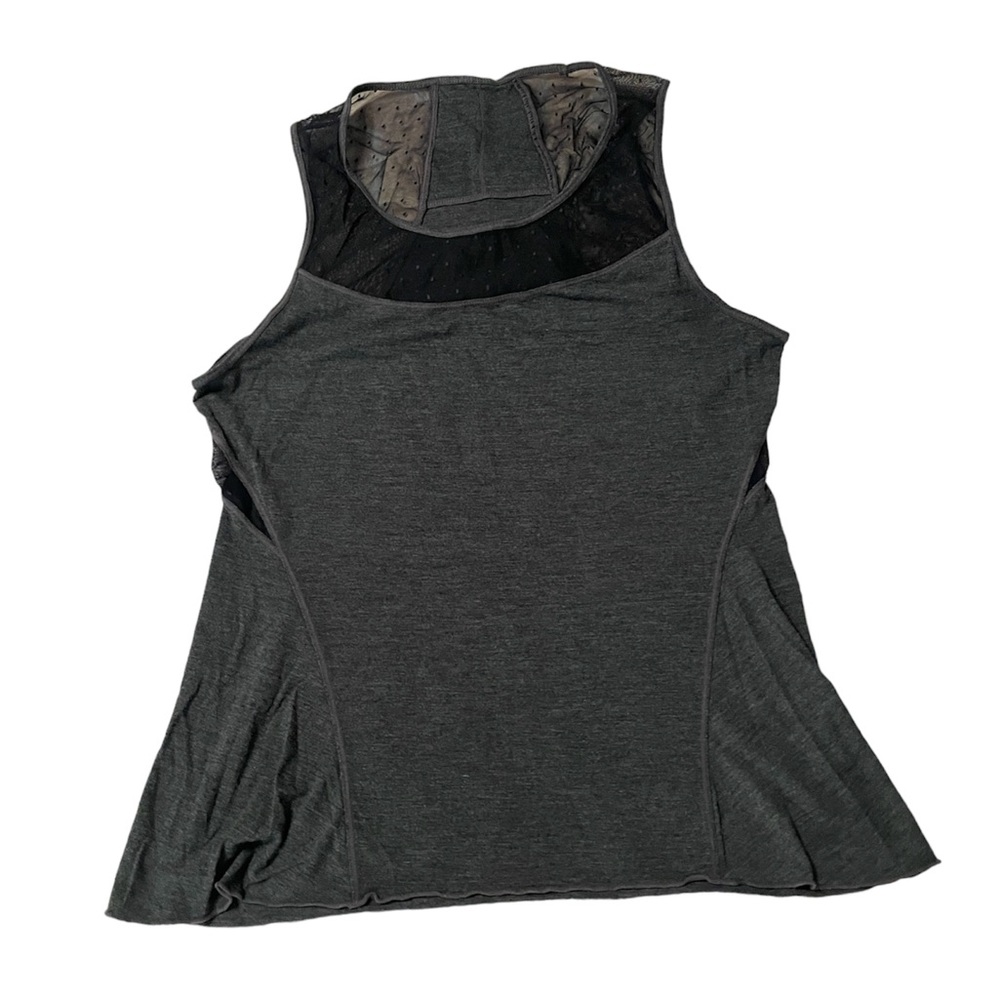 Shape Activewear Gray Sleeveless Racerback Athletic Top